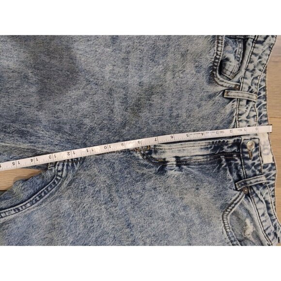 We The Free People Distressed My Own Lane Classic Straight Leg 30 Jeans Light - Picture 10 of 12